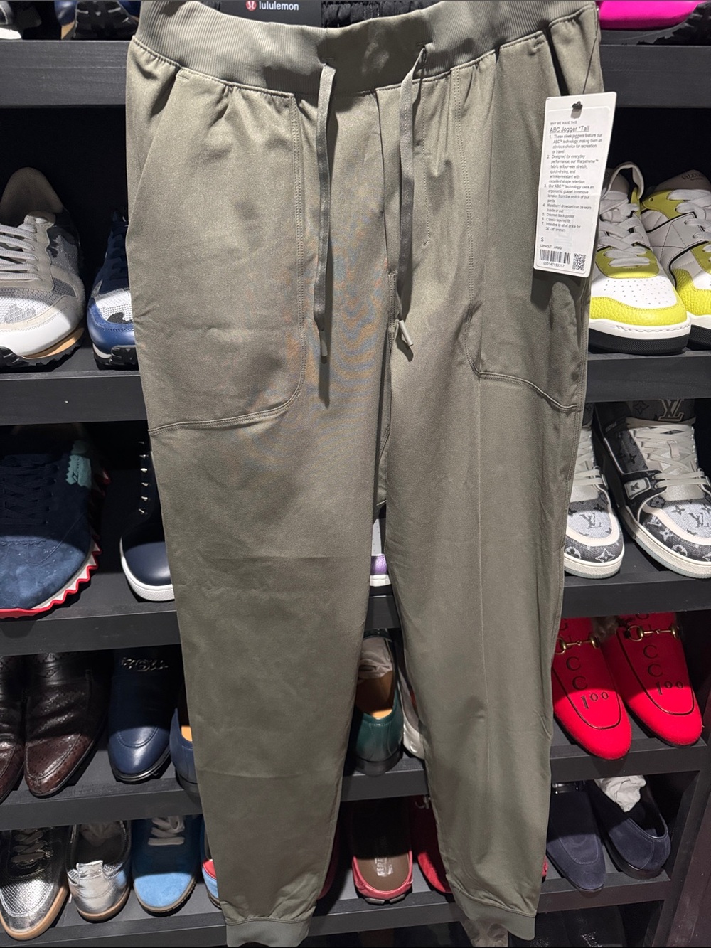 lululemon athletica Olive Green Men’s Jogger Tall